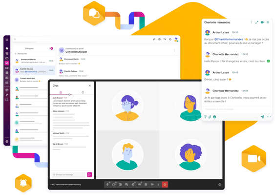 Interfaces du module En direct
