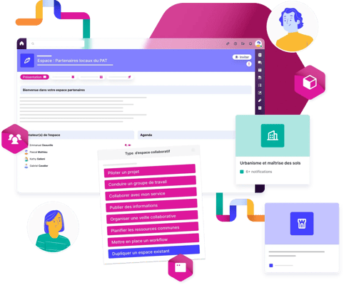 Interface d'un espace et module d'espace