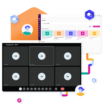 Wireframe de la brique téléphonie VOIP Wireframe de la brique téléphonie VOIP