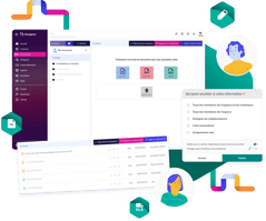 Interface du module "Mes fichiers"