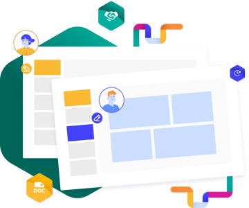 Interface de la coédition d'une présentation Interface de la coédition d'une présentation